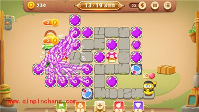 保卫萝卜3集市主题47关卡金萝卜获取攻略