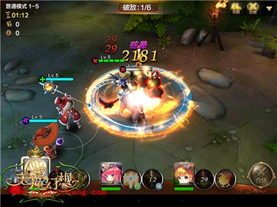 天魔幻想普通副本1-5关卡三星攻略