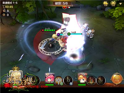 天魔幻想普通副本1-5关卡三星攻略