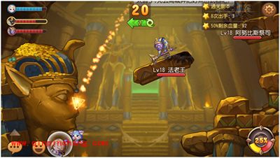 弹弹岛2阿努比萨斯祭司怎么打？阿努比萨斯三星打法攻略