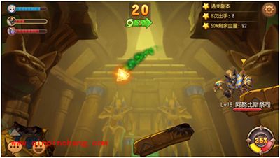 弹弹岛2阿努比萨斯祭司怎么打？阿努比萨斯三星打法攻略