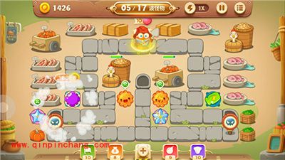 保卫萝卜3冒险模式集市16关卡如何通过?金萝卜攻略