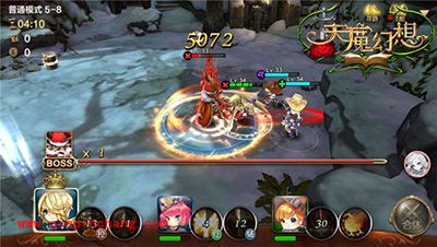 天魔幻想普通冒险模式5-8关卡怎么打？关卡通关攻略