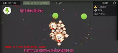 球球大作战快速变大技巧解读