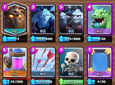 皇室战争新版本天空流玩法攻略