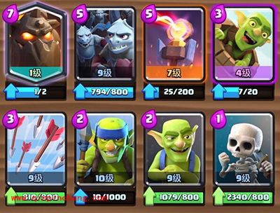 皇室战争版本大热门卡牌“哥布林飞桶”卡组攻略