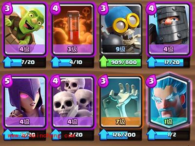 皇室战争版本大热门卡牌“哥布林飞桶”卡组攻略