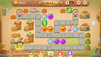 保卫萝卜3集市24关卡如何通关？冒险第24关金萝卜攻略