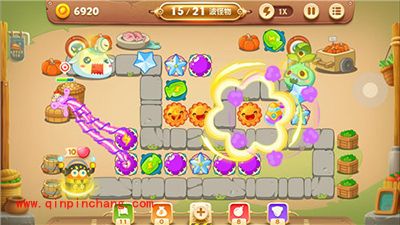 保卫萝卜3集市24关卡如何通关？冒险第24关金萝卜攻略