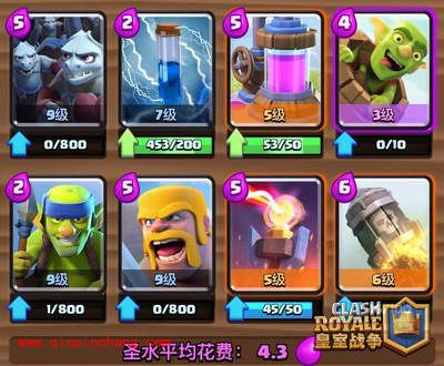 防守偷鸡卡组!皇室战争手游1100-3200全杯段推荐