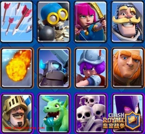 新手怎么上800杯?皇室战争新手卡组介绍