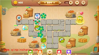 保卫萝卜3集市37关卡金萝卜获取攻略