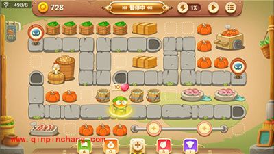 保卫萝卜3冒险模式集市第九关卡金萝卜攻略