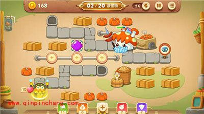 保卫萝卜3集市26关卡通关攻略 集市26关卡金萝卜心得