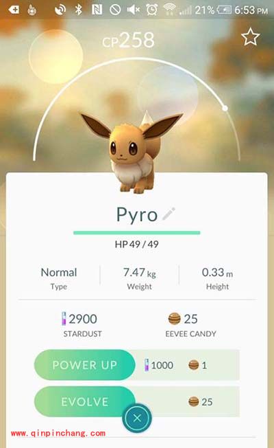 Pokemon GO隐藏伊布彩蛋:名字决定进化方向