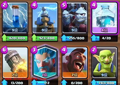 皇室战争A5-A8竞技场冲分卡组 冰猪流冲分攻略