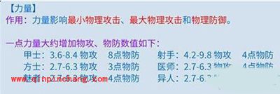 倩女幽魂手游各职业属性选择以及加成解析