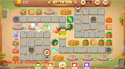 保卫萝卜3冒险模式双出口关卡解读