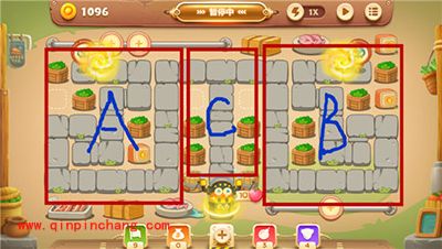 保卫萝卜3冒险模式双出口关卡解读