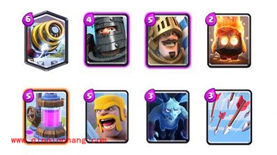 皇室战争暴力上分卡组推荐:双王子包围进攻防不胜防