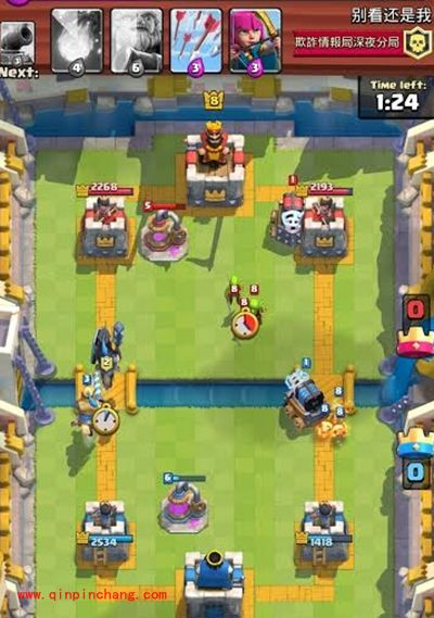 皇室战争暴力上分卡组推荐:双王子包围进攻防不胜防