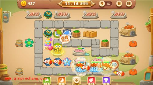 保卫萝卜3冒险模式攻略分享：集市主题第18关通关技巧