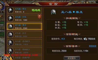 征途手游官阶怎么获得？官阶玩法解读