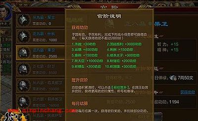 征途手游官阶怎么获得？官阶玩法解读