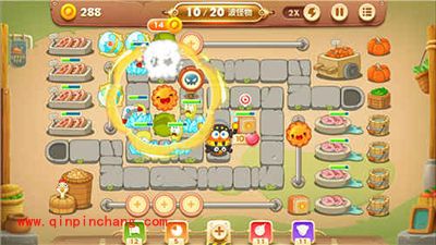 保卫萝卜3集市23关卡怎么通关？集市23关卡金萝卜攻略