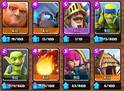 皇室战争新手玩家首抽紫卡阵容搭配解析