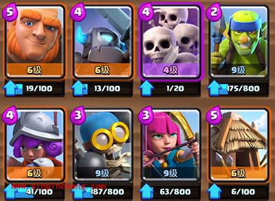 皇室战争新手玩家首抽紫卡阵容搭配解析