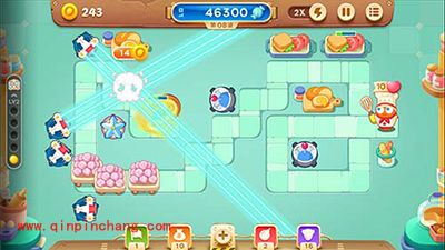 保卫萝卜3糖果赛输出小能手“玩具飞机”