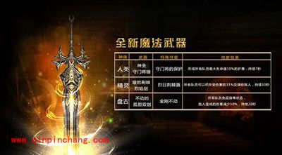 掠夺者中的魔法武器有哪些？魔法武器大盘点