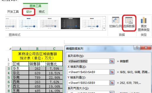 office excel 四象限气泡图怎么制作?excel制作四象限散点气泡图方法