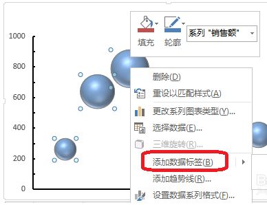 office excel 四象限气泡图怎么制作?excel制作四象限散点气泡图方法