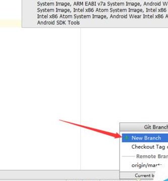 android studio创建远程分支_android studio git 如何创建远程分支