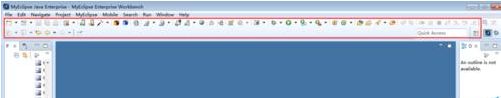 myeclipse工具栏没了_myeclipse工具栏没了怎么调出设置?