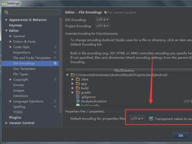 Android Studio软件怎么更改工作空间编码?Android Studio工作空间编码修改步骤