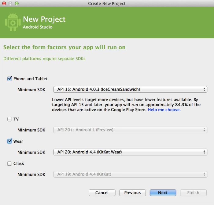 android studio怎么新建项目?android studio新建项目窗口太大怎么解决?