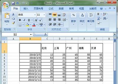 excel 2013中多种画斜线教程