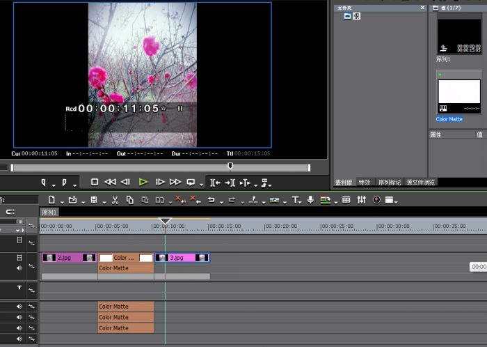 edius8怎么添加新建色块_edius8色块实现淡入效果的使用方法