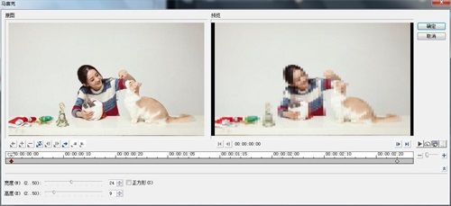 会声会影X5如何给人物画面添加模糊效果_会会声会影x5添加局部模糊效果的方法