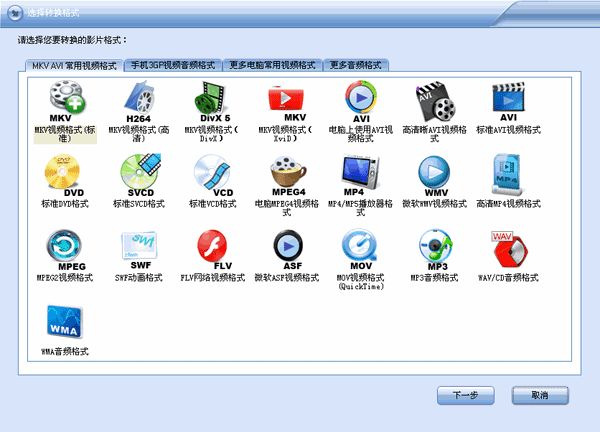 闪电MKV/AVI转换器如何转换MKV视频格式_闪电MKV/AVI转换器的格式转换技巧