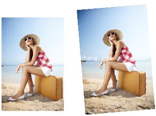 coreldraw软件怎样图像倾斜矫正?coreldraw矫正图像命令使用实例