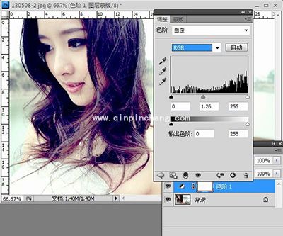 PS将照片处理成非主流伤感图片教程