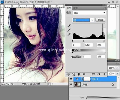 PS将照片处理成非主流伤感图片教程