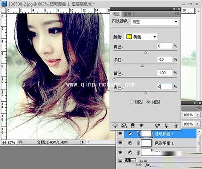 PS将照片处理成非主流伤感图片教程