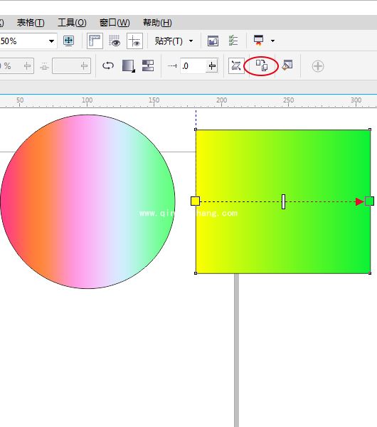 cdrx7软件渐变填充在哪?cdrx7软件渐变色填充方法