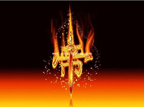 ps火焰文字效果金属字怎么制作_PS 3D文字效果制作的方法