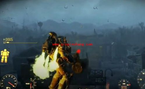 辐射4飞行装甲怎么获得？辐射4飞行装甲能用代码么？